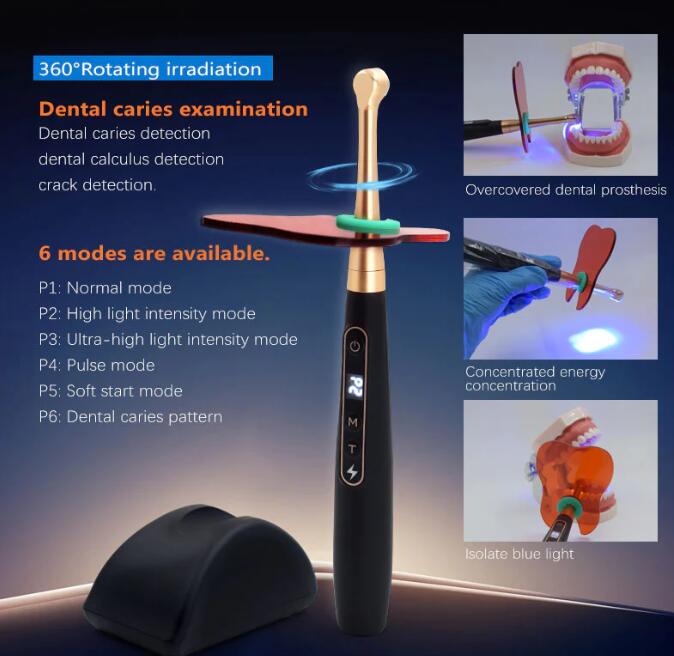 人気 歯科1秒光重合照射器 歯髄診断機能搭載
