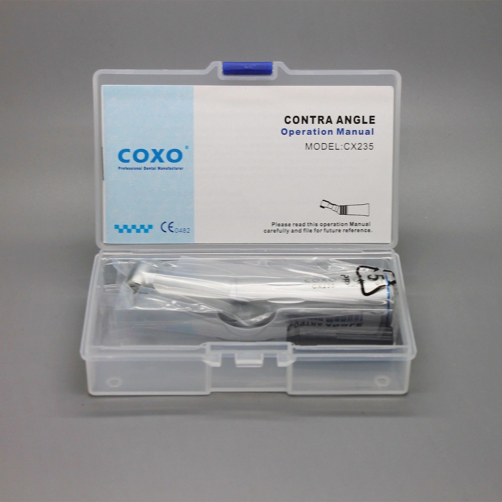 人気COXO®CX235-1Bコントラアングル（1:1等速、内部注水、ライト無し）（Yoshida®NSK®KAVO®Morita®互換、Eタイプモータ対応）