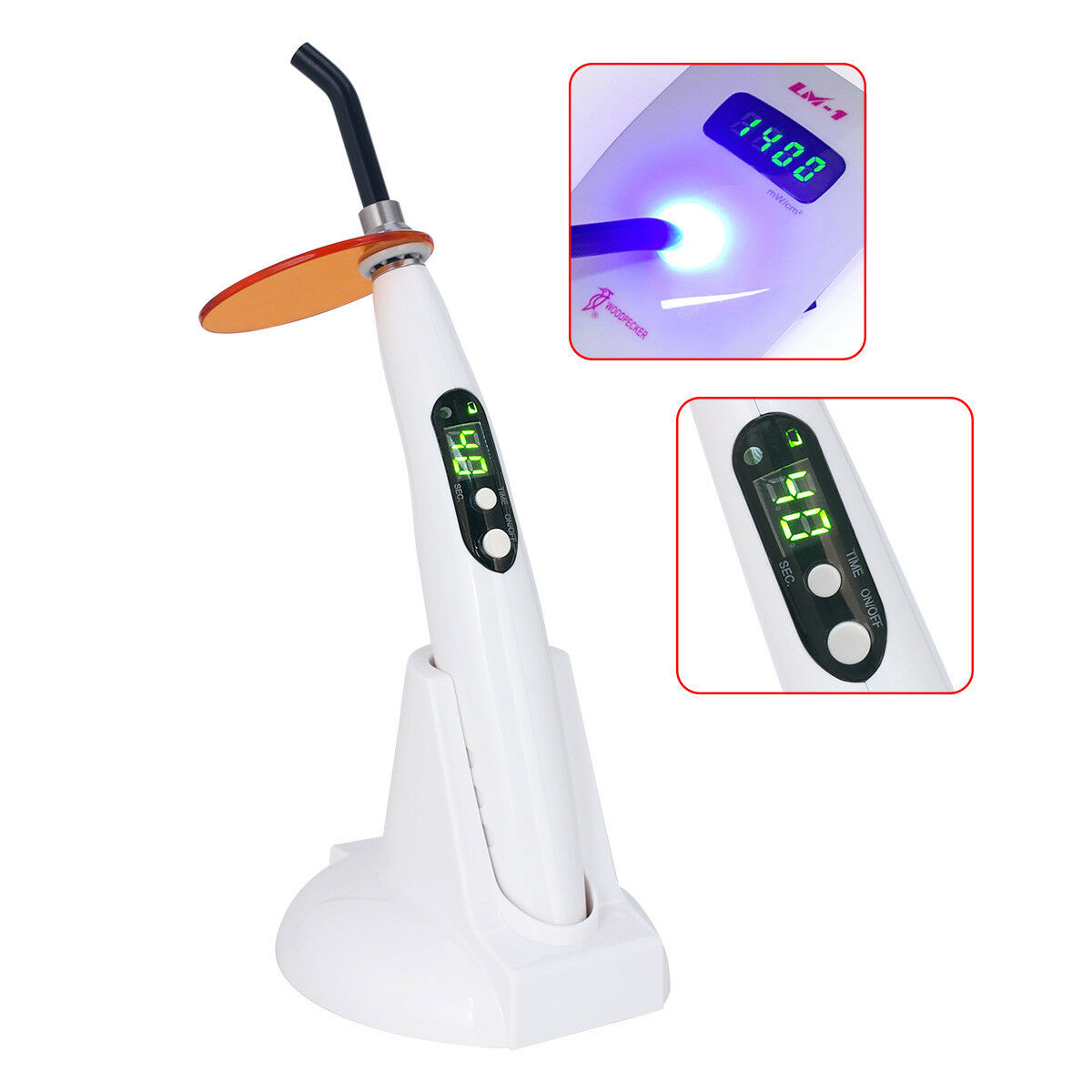 人気 Woodpecker®Bブルーライト LED光重合器 光照射器